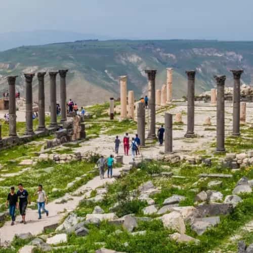 Umm Qais | Umm Qais Giordania | Viaggio Giordania Umm Qais | Umm Qais Giordania | Viaggio Giordania